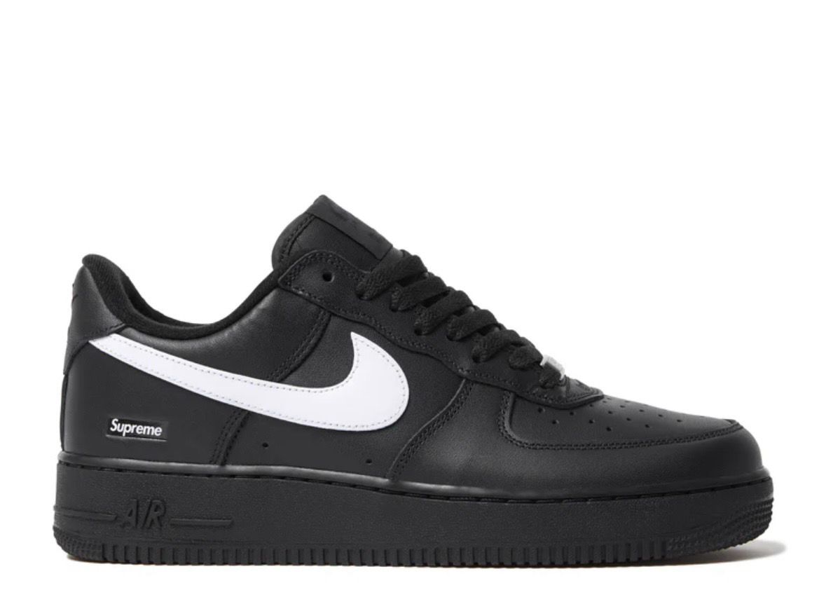 Supreme Black AF1