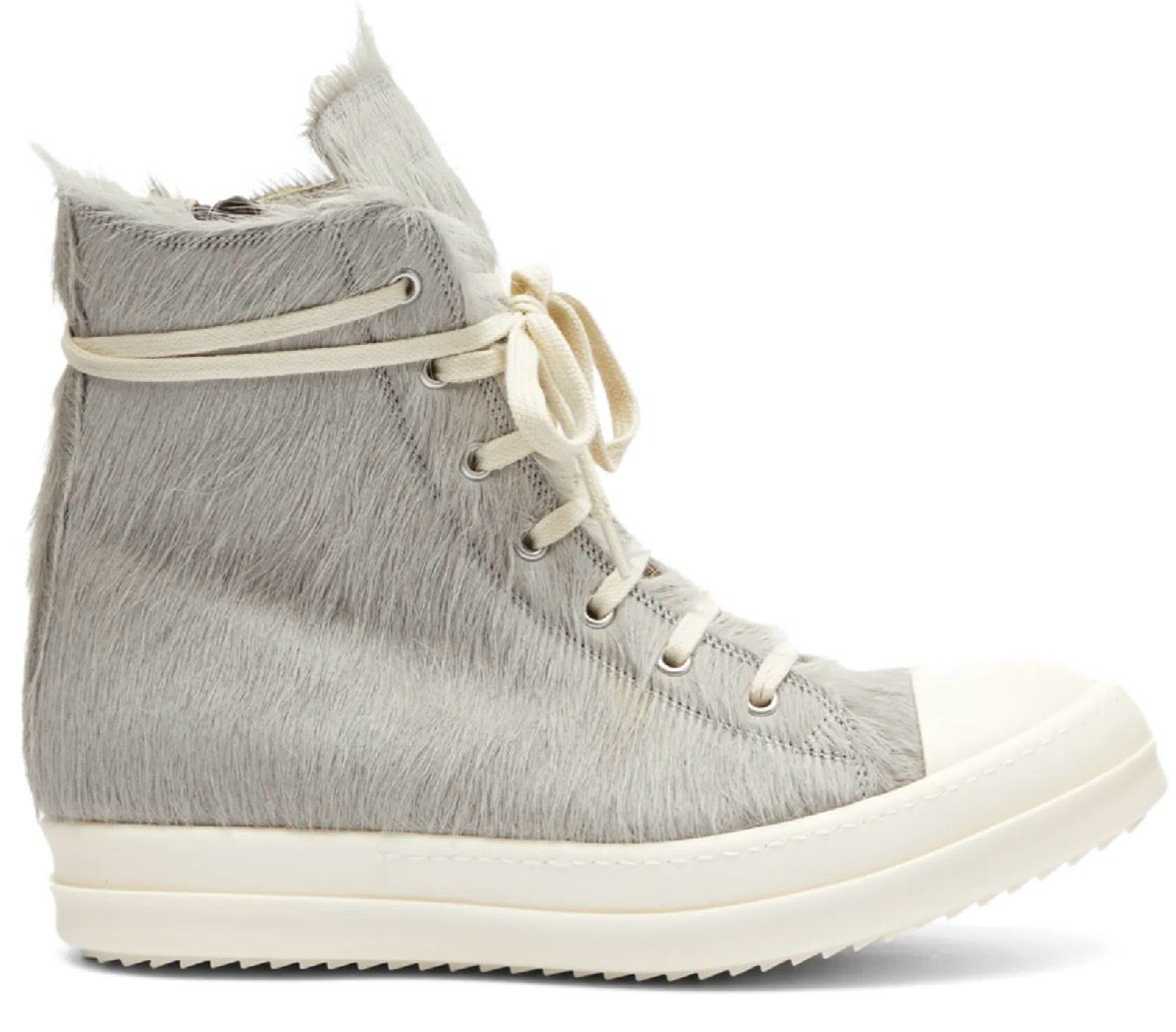 Grey High Fur Ricks