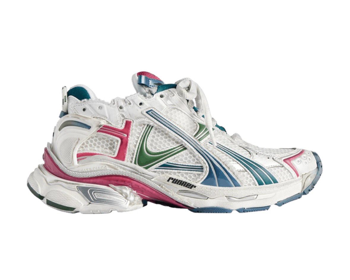 Pink/Green Runners