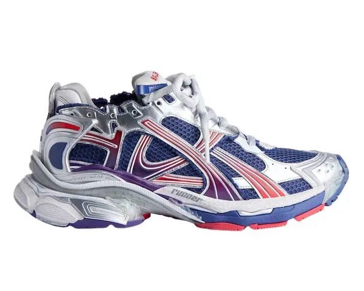 Navy/Silver Runners
