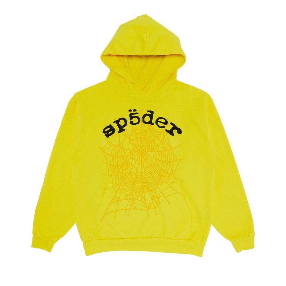 Yellow Sp5der Hoodie