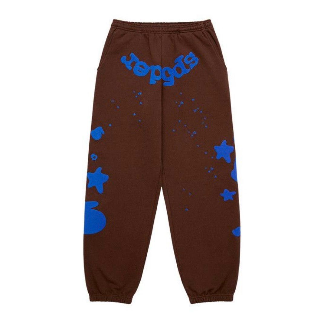 Brown/Blue Spider Sweats