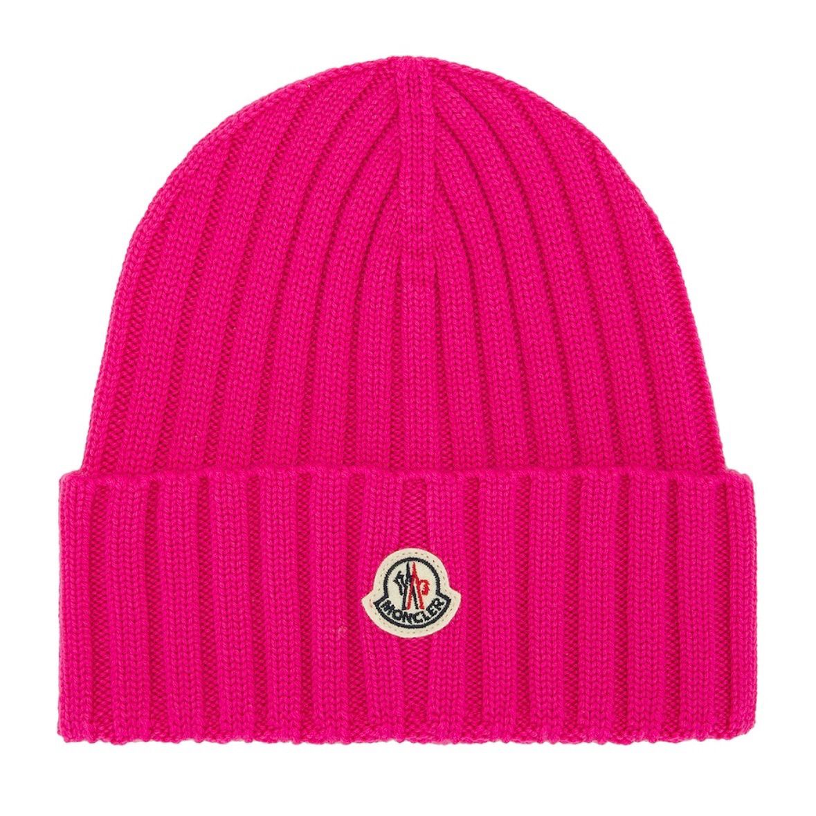 Hot Pink Moncler Beanie