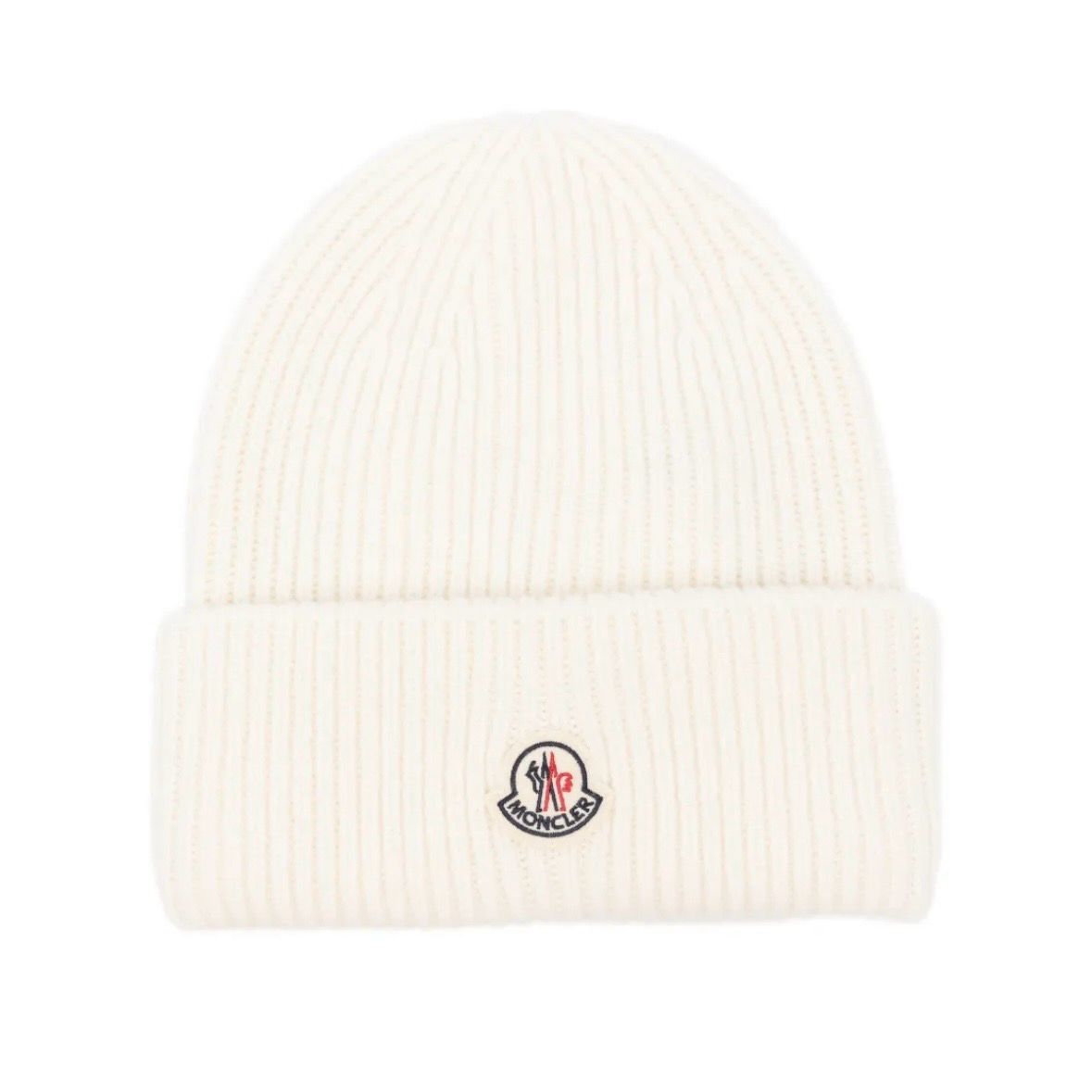 White Moncler Beanie