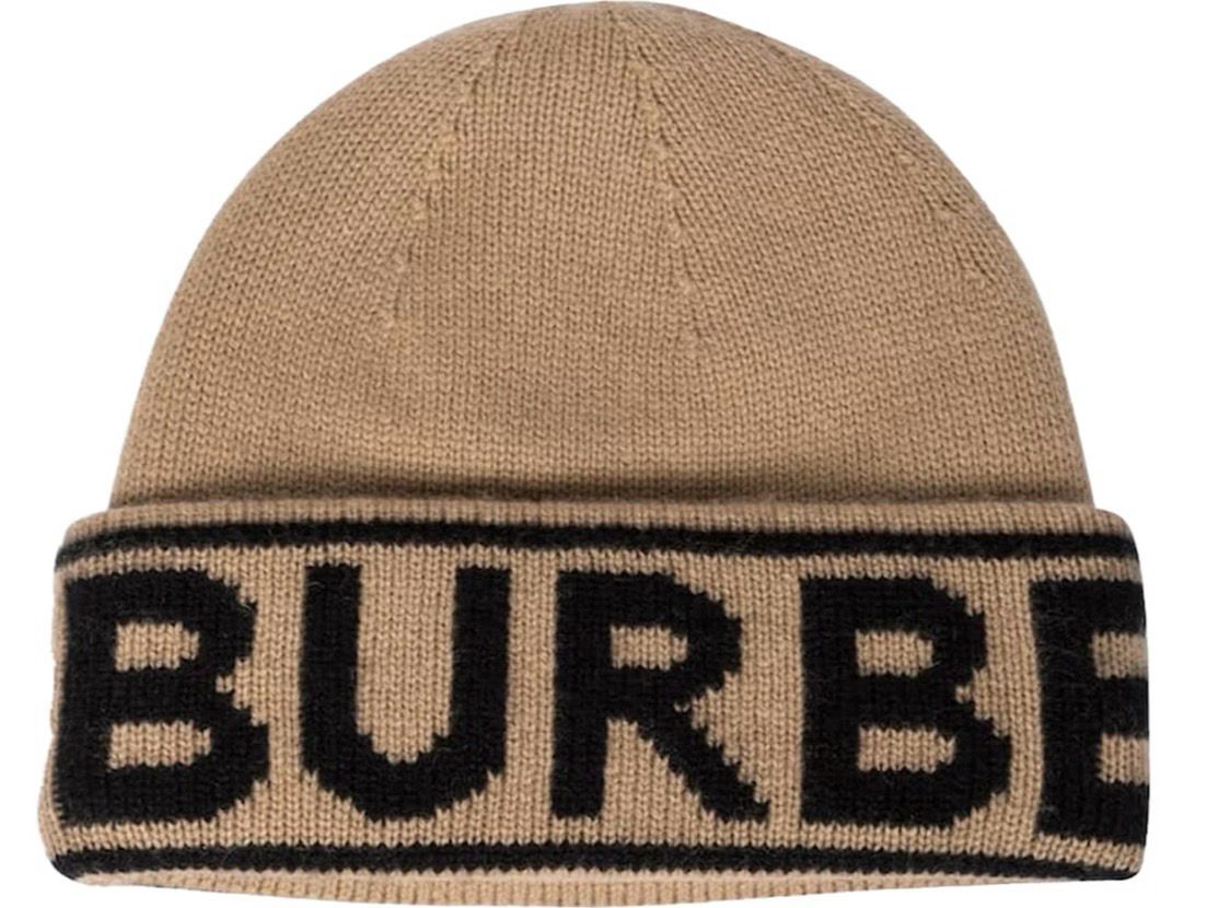 Tan Burberry Beanie