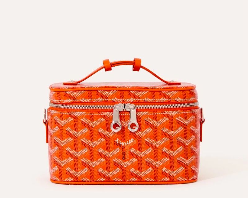 Goyard Orange Vanity