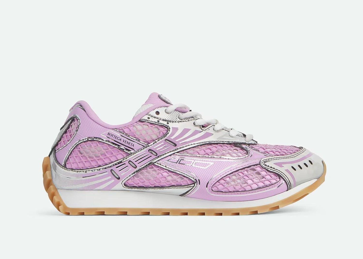 Pink Bottega Sneaker