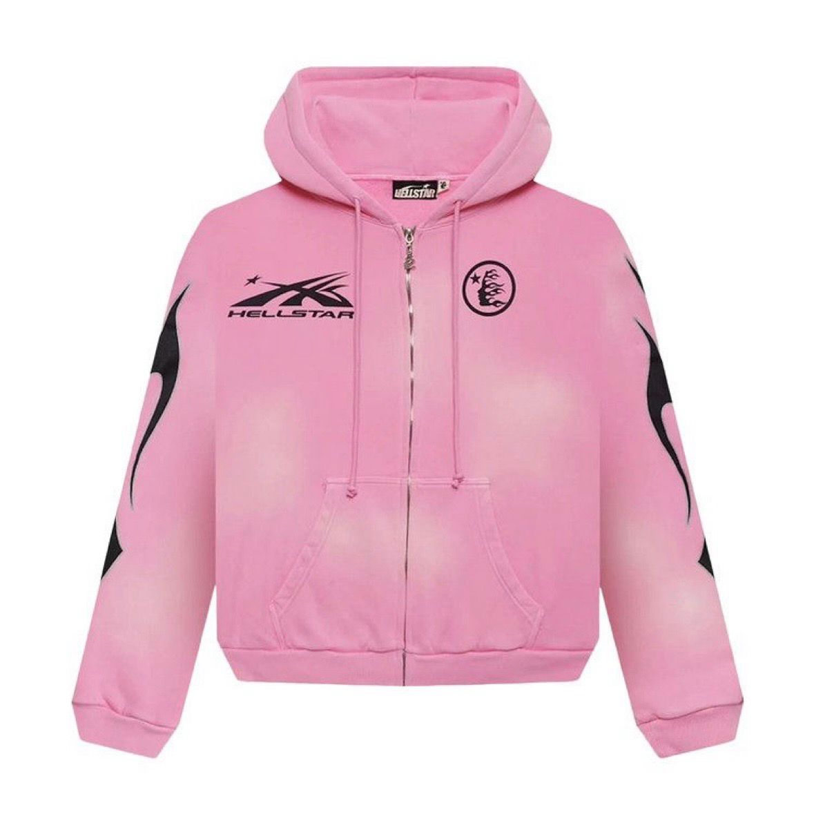 Pink Hellstar Zip-Up