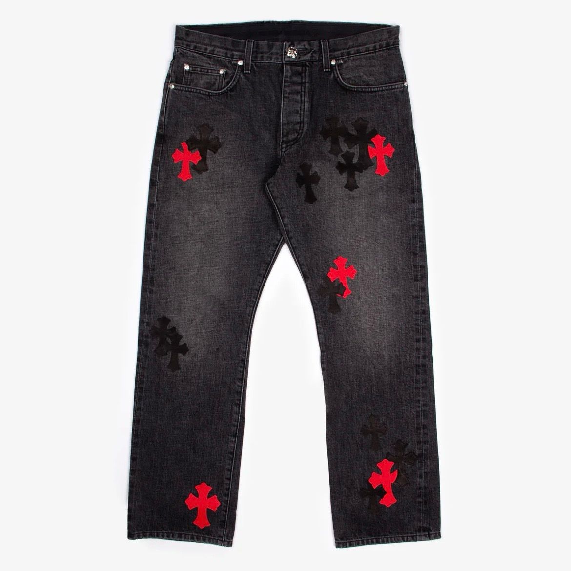 Red Chrome Jeans
