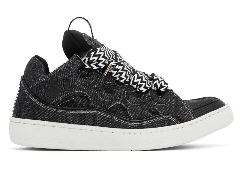 Denim Curb Sneakers
