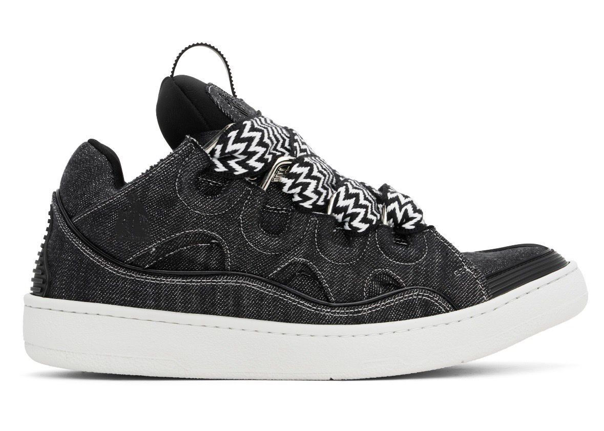Denim Curb Sneakers