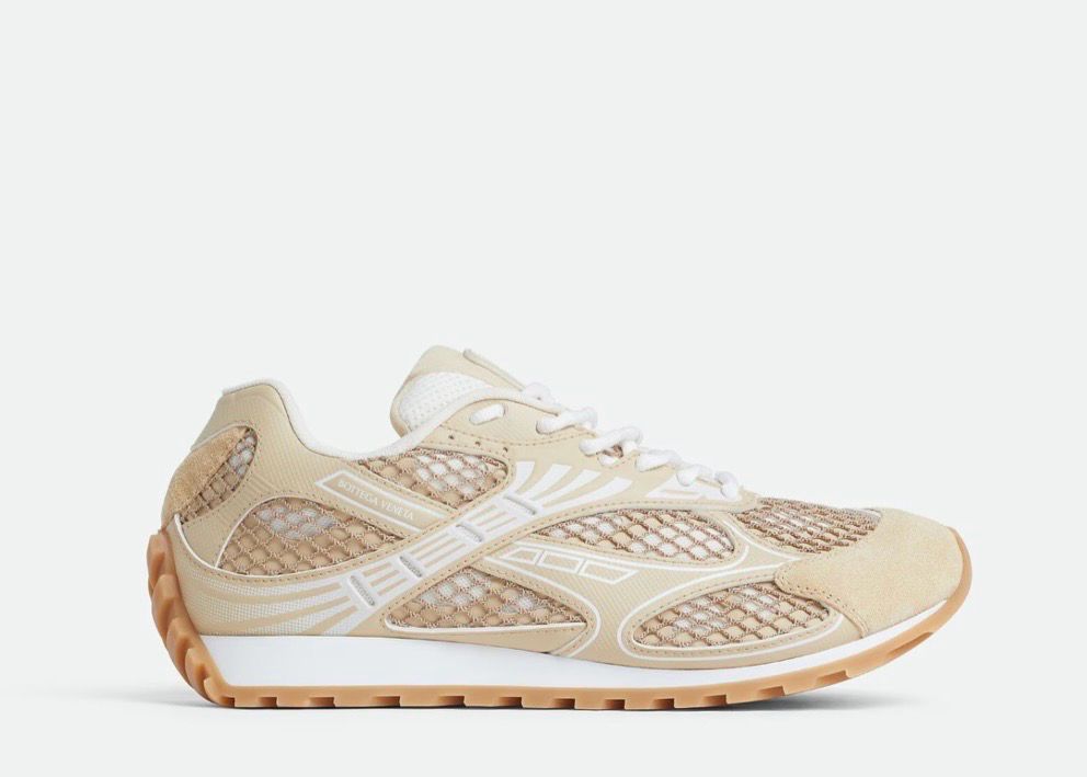 Tan Bottega Sneaker