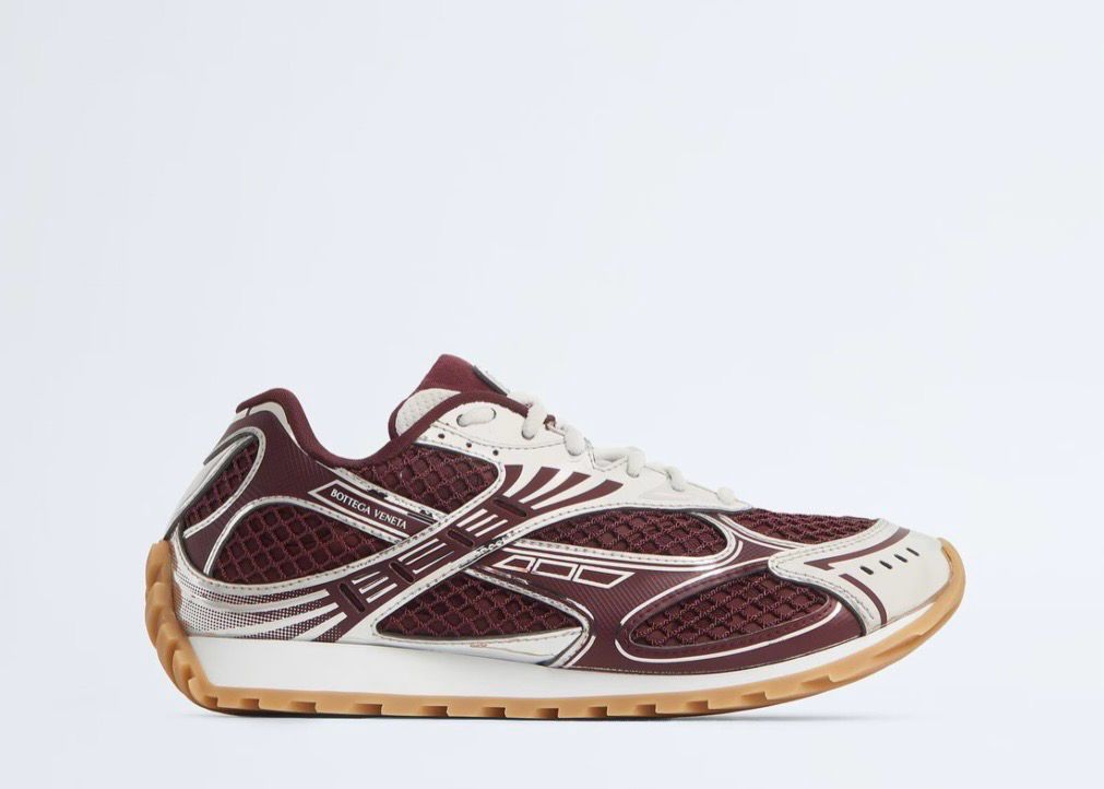 Burgundy Bottega Sneaker
