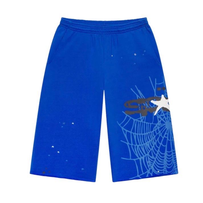 Blue Spider Shorts