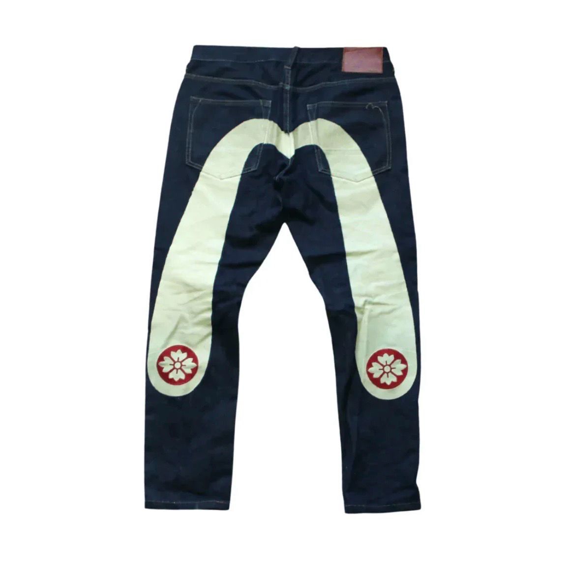 White Evisu Jeans