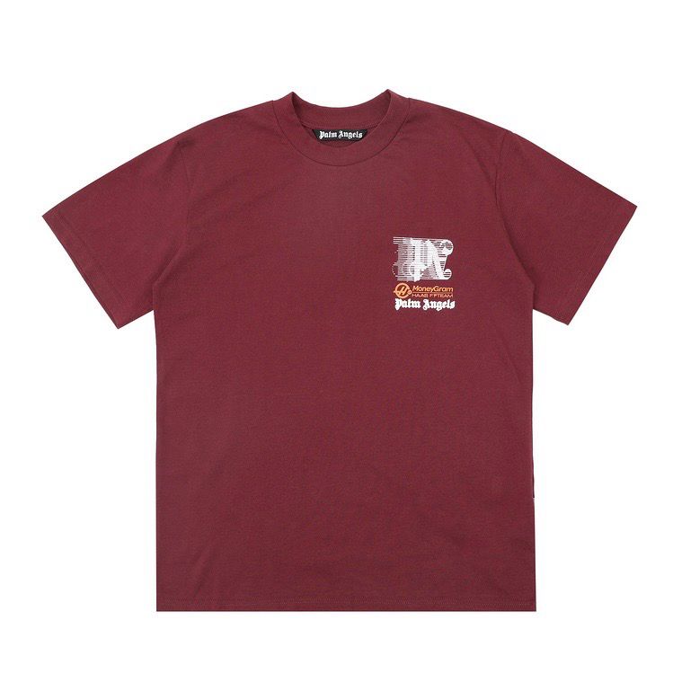 Burgundy Palm Tee
