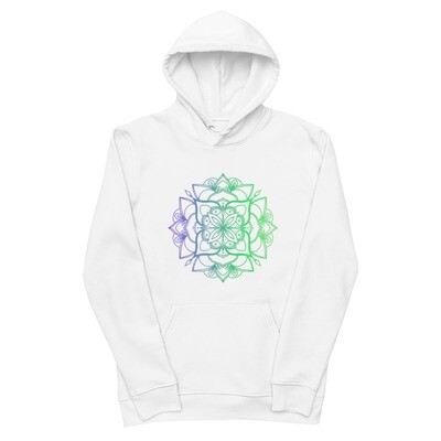 Unisex essential eco hoodie mandala