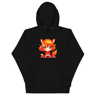 Unisex hoodie chibi fox