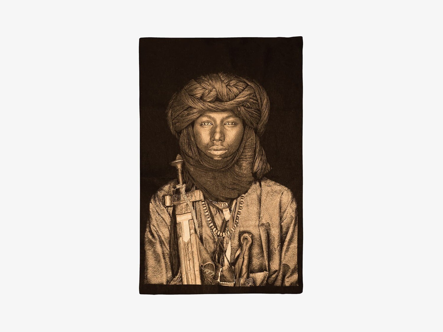 Dawo Fulani Tribe Sepia