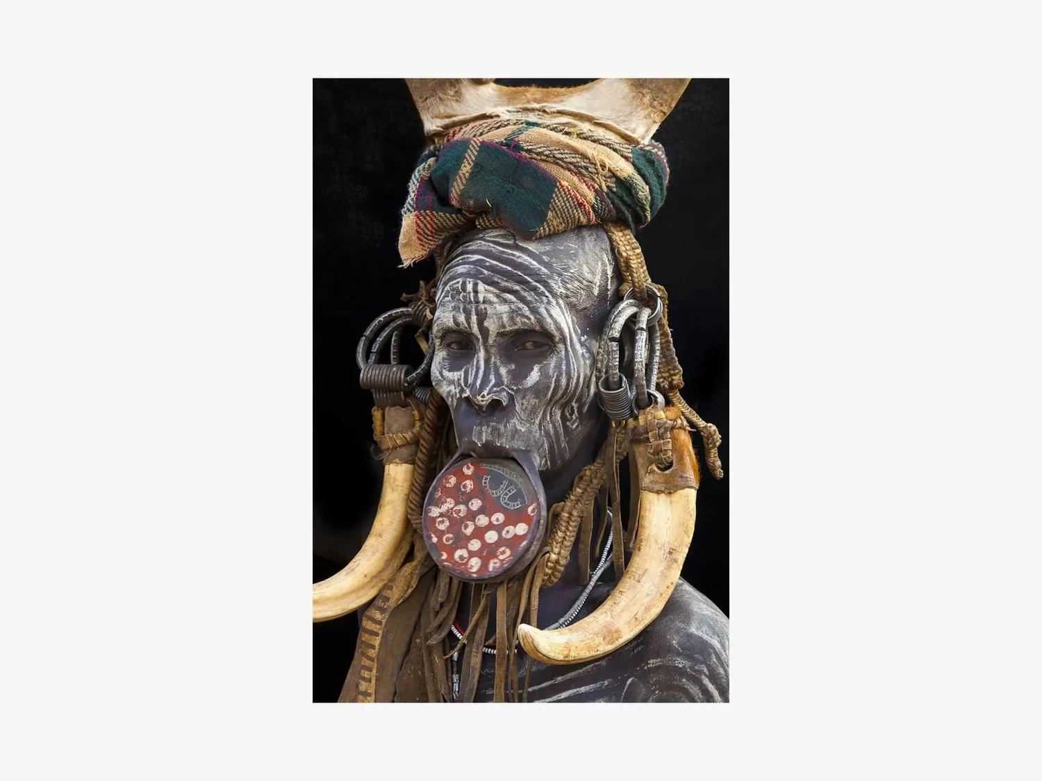 Mursi Woman Ethiopia
