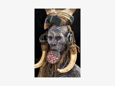 Mursi Woman Ethiopia