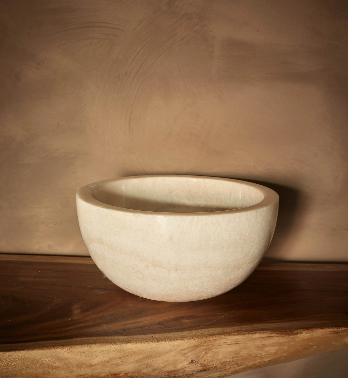 Waskom onyx rond