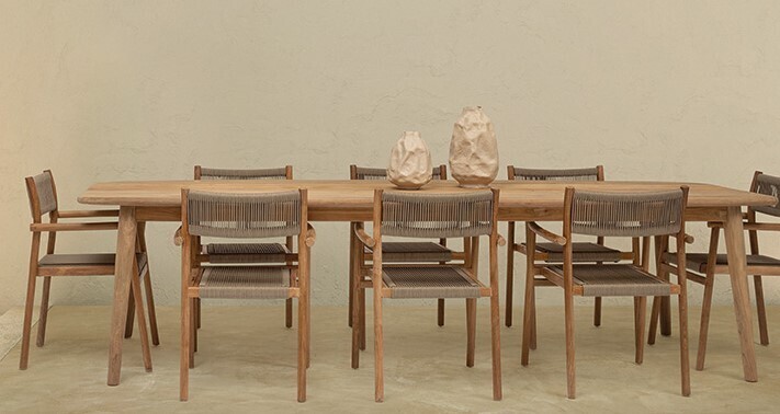 Rope chairs