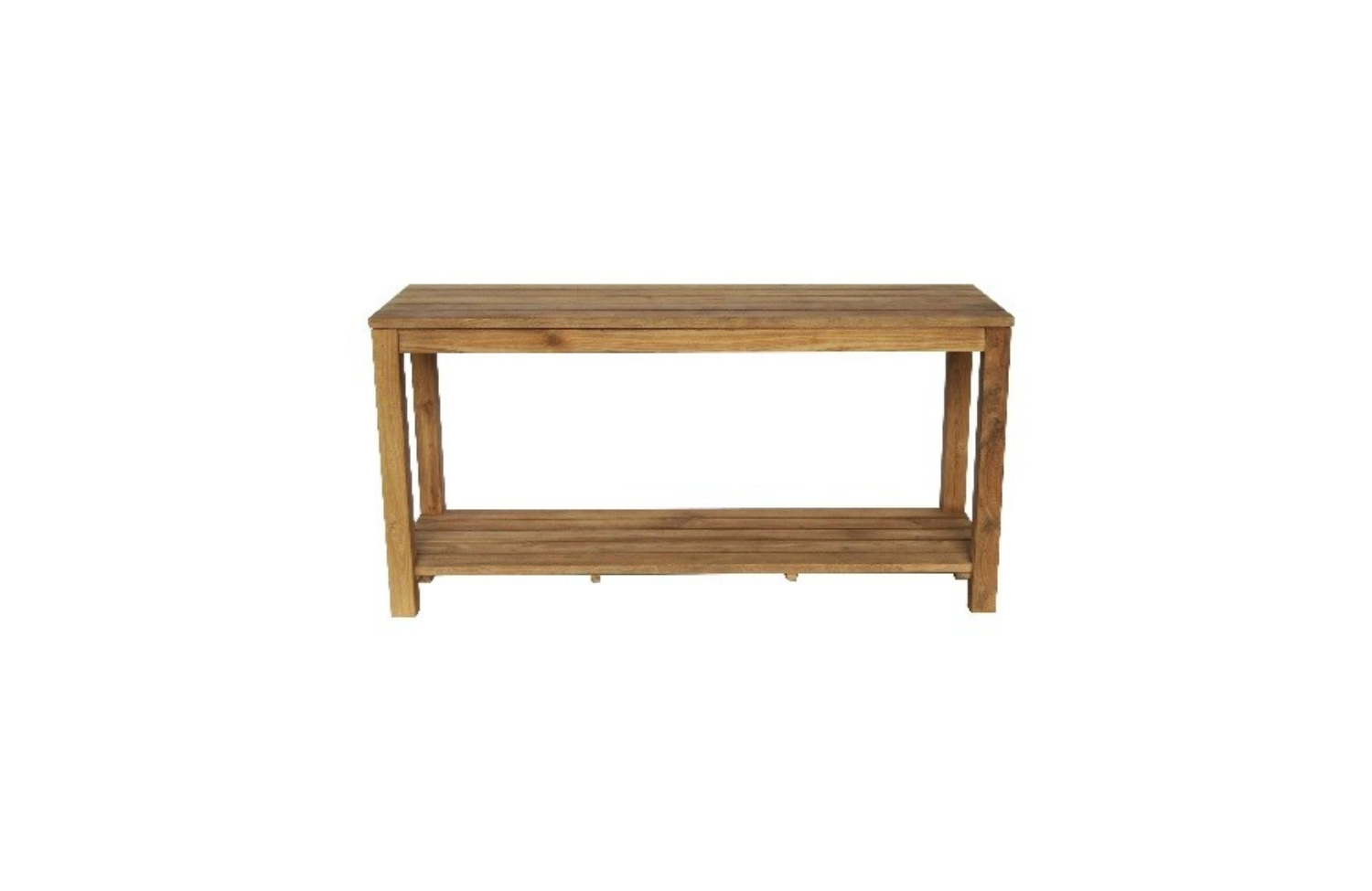 Rustic side table outdoor knockdown