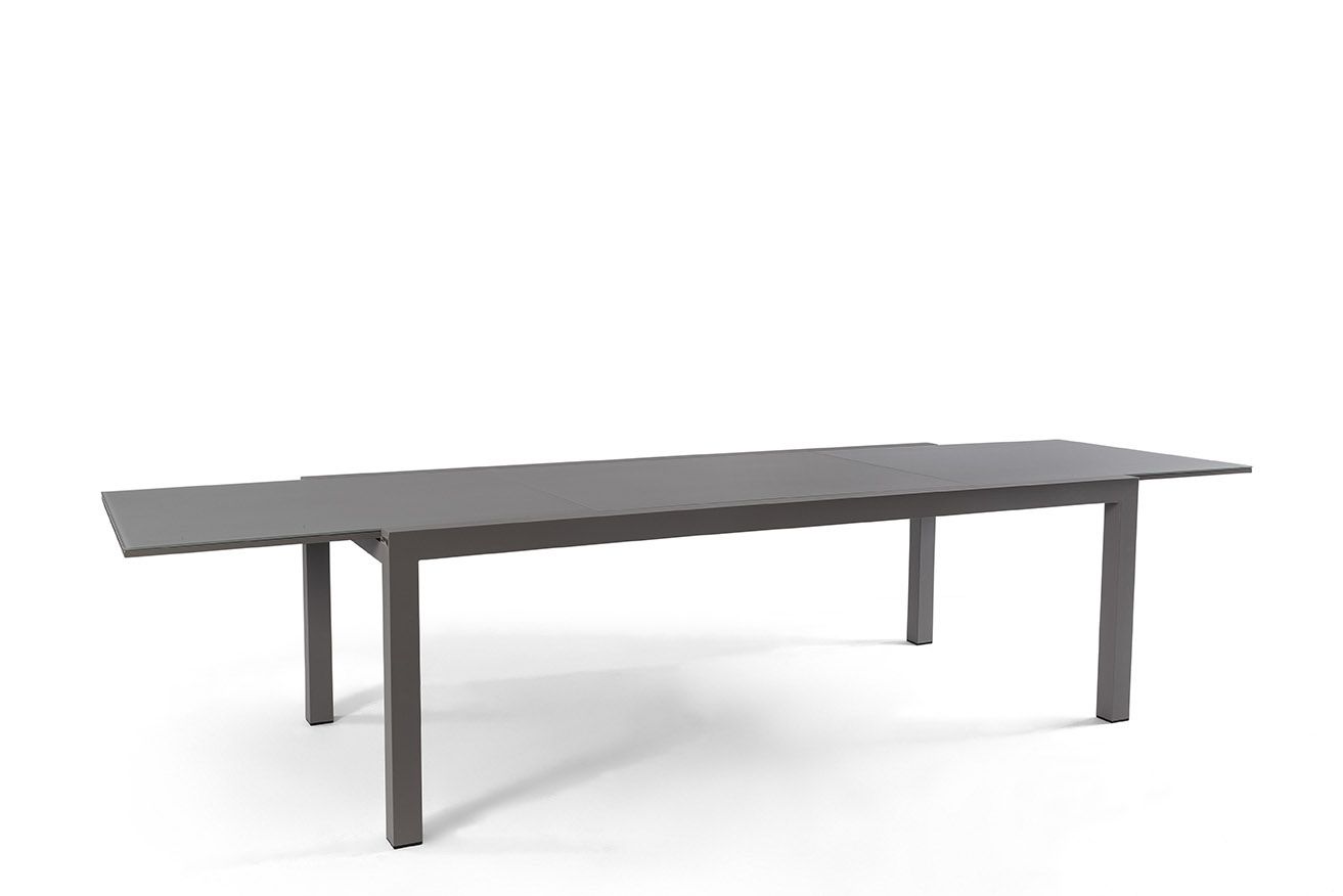 Livorno uitschuifbare tafel aluminium