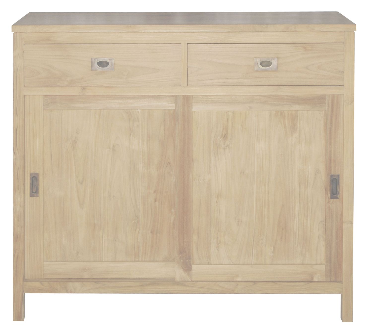 Natural dressoir met schuifdeuren