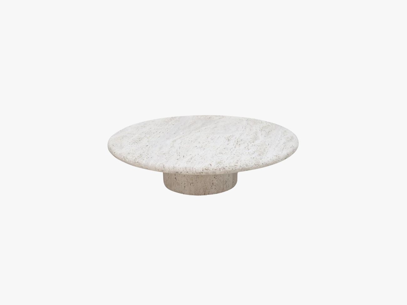travertin coffee table