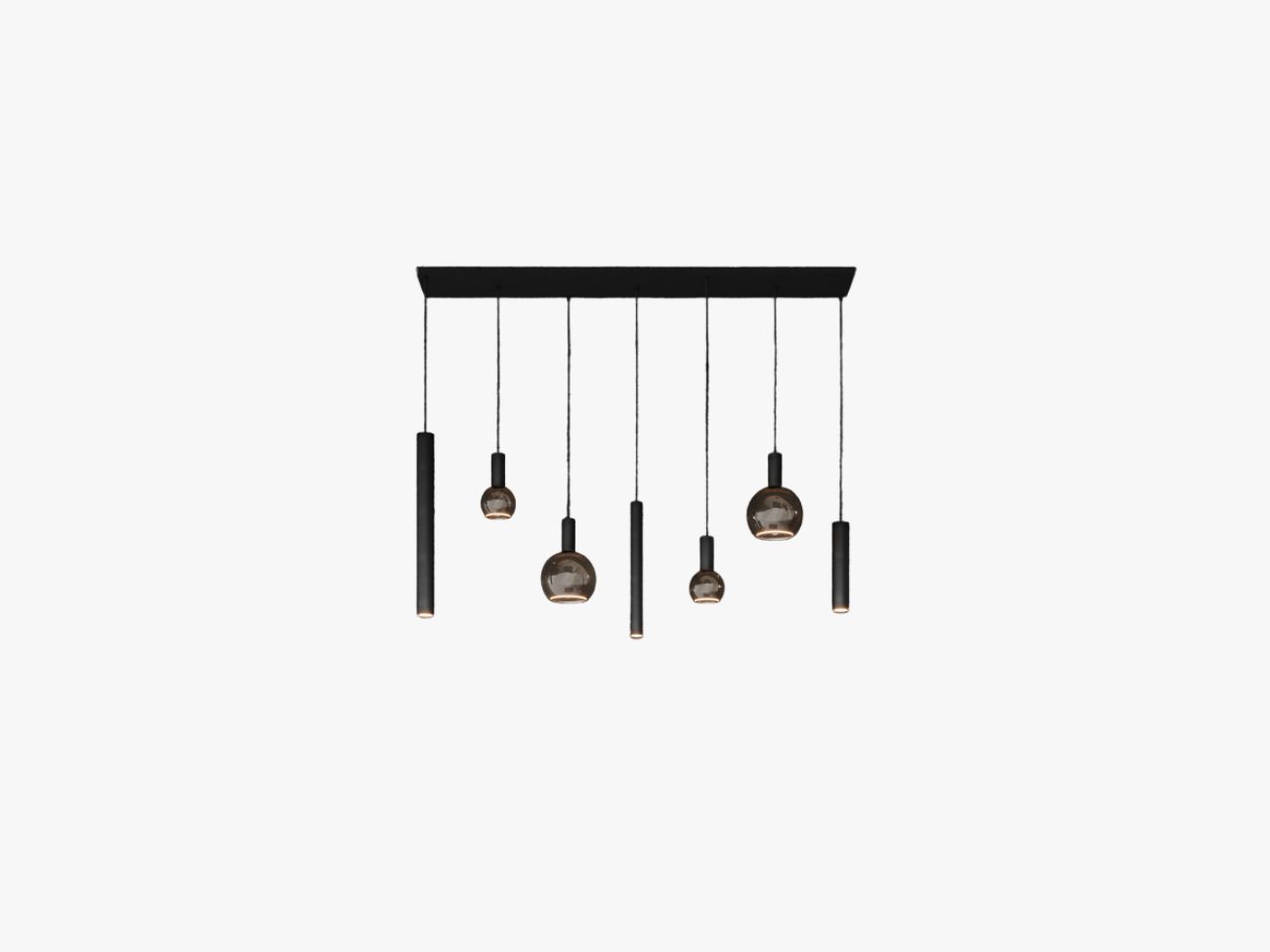 Hanglamp Riva rechthoekig