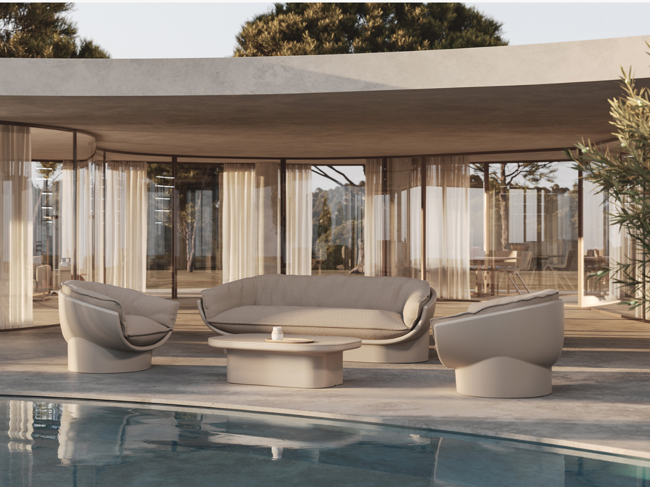 luna lounge set