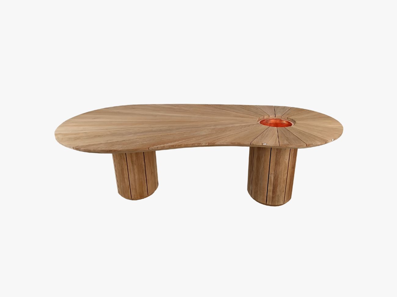 Sun table met ijsemmer