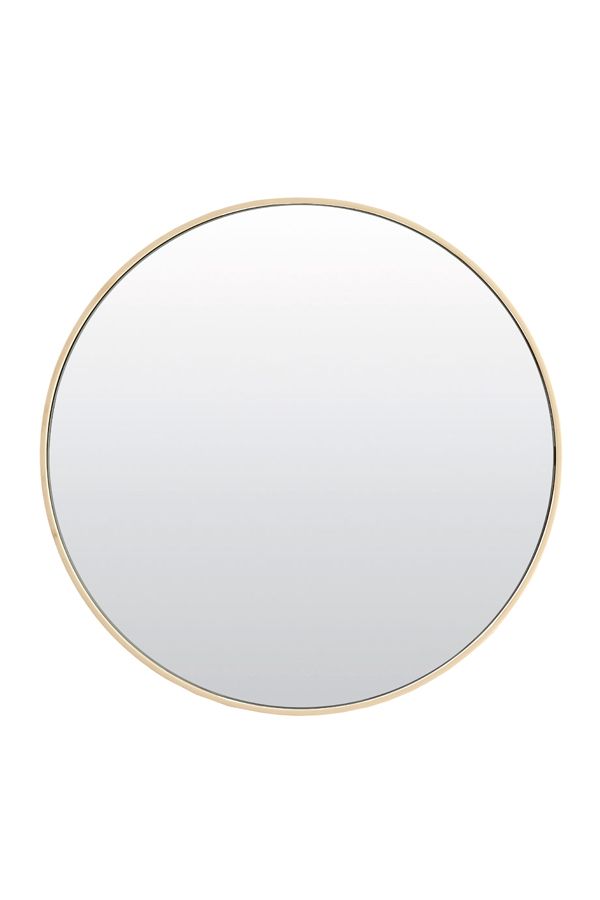 Spiegel Espejo helder glas + crème kleur