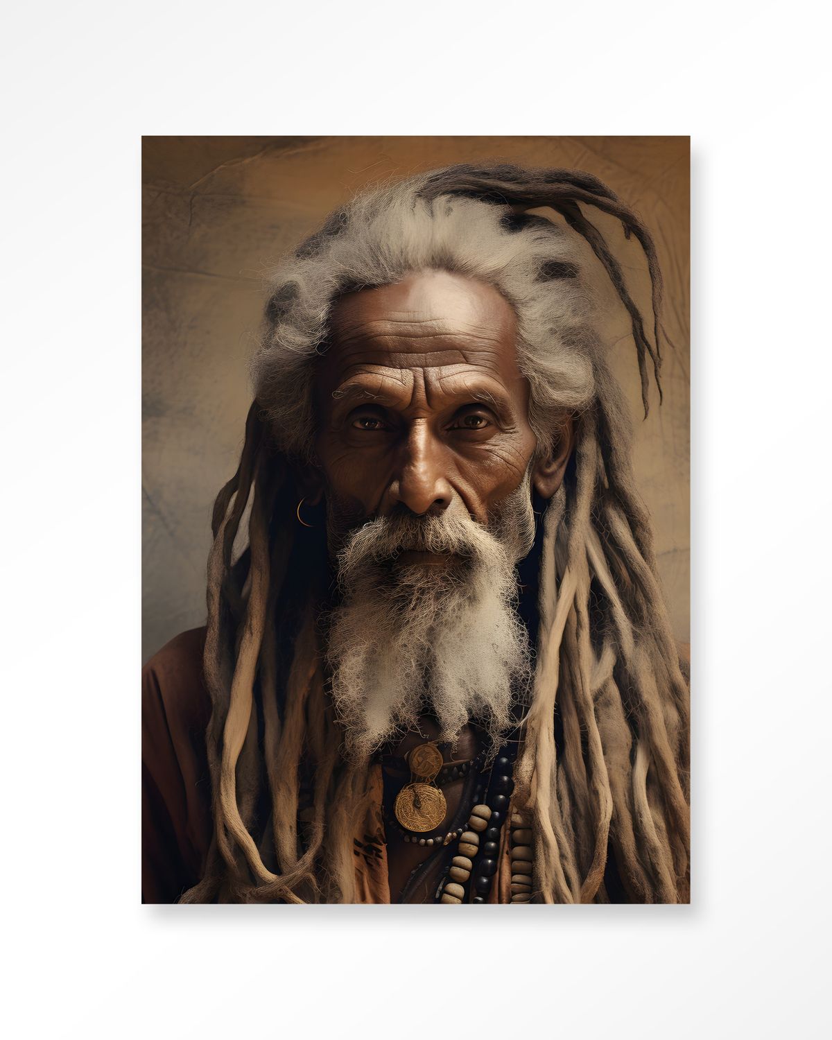 Wandkader Wise man