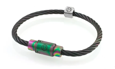 Bailey of Sheffield | CABLE™ Rainbow Bracelet Bailey of Sheffield | CABLE™ Rainbow Bracelet