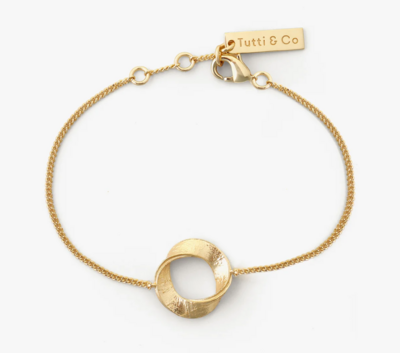 Tutti & Co Cypress Bracelet Gold