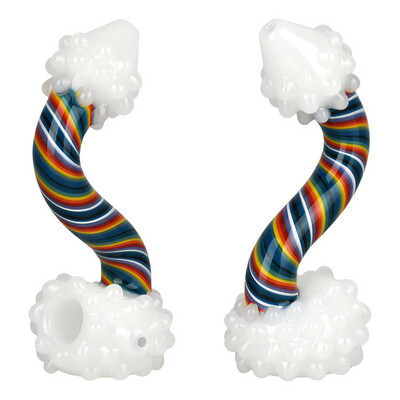 Rainbow Cloud 5&quot; Hand Pipe