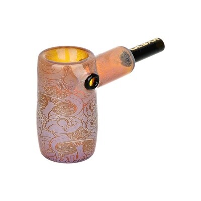 Pulsar Inside Print Glass Mini Hammer Octopus