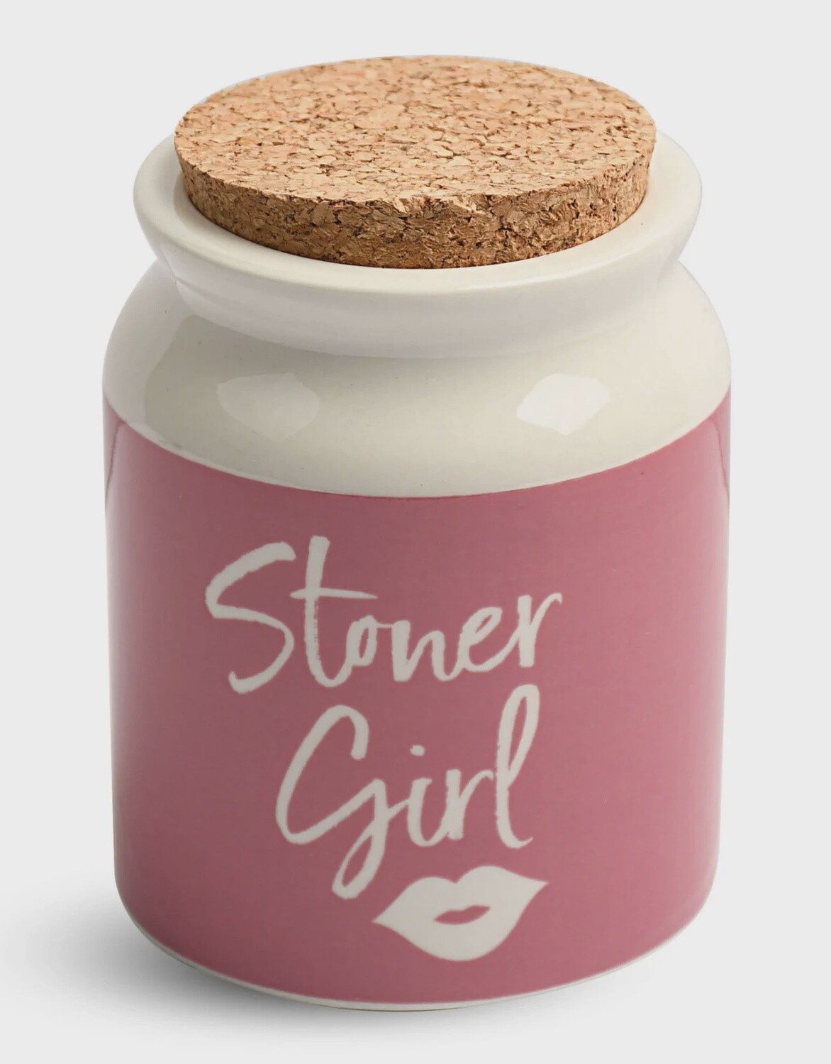 Stoner Girl Stash Jar