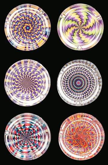 Striko Round Glass Ashtray