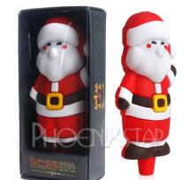 Santa Silicone Dry Pipe with Box