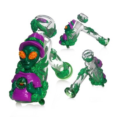 Stoned Alien Bubbler