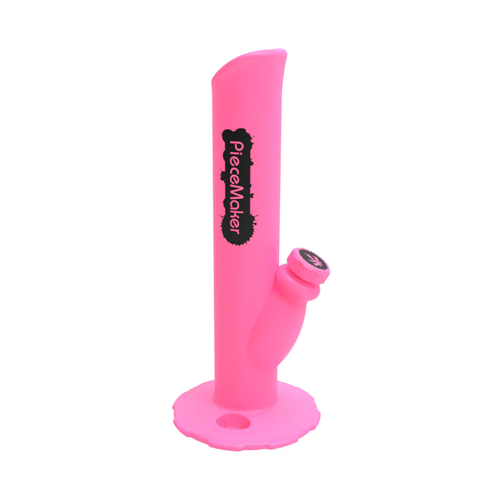 Peacemaker Kermit Silicone Water Pipe 10.5&quot;