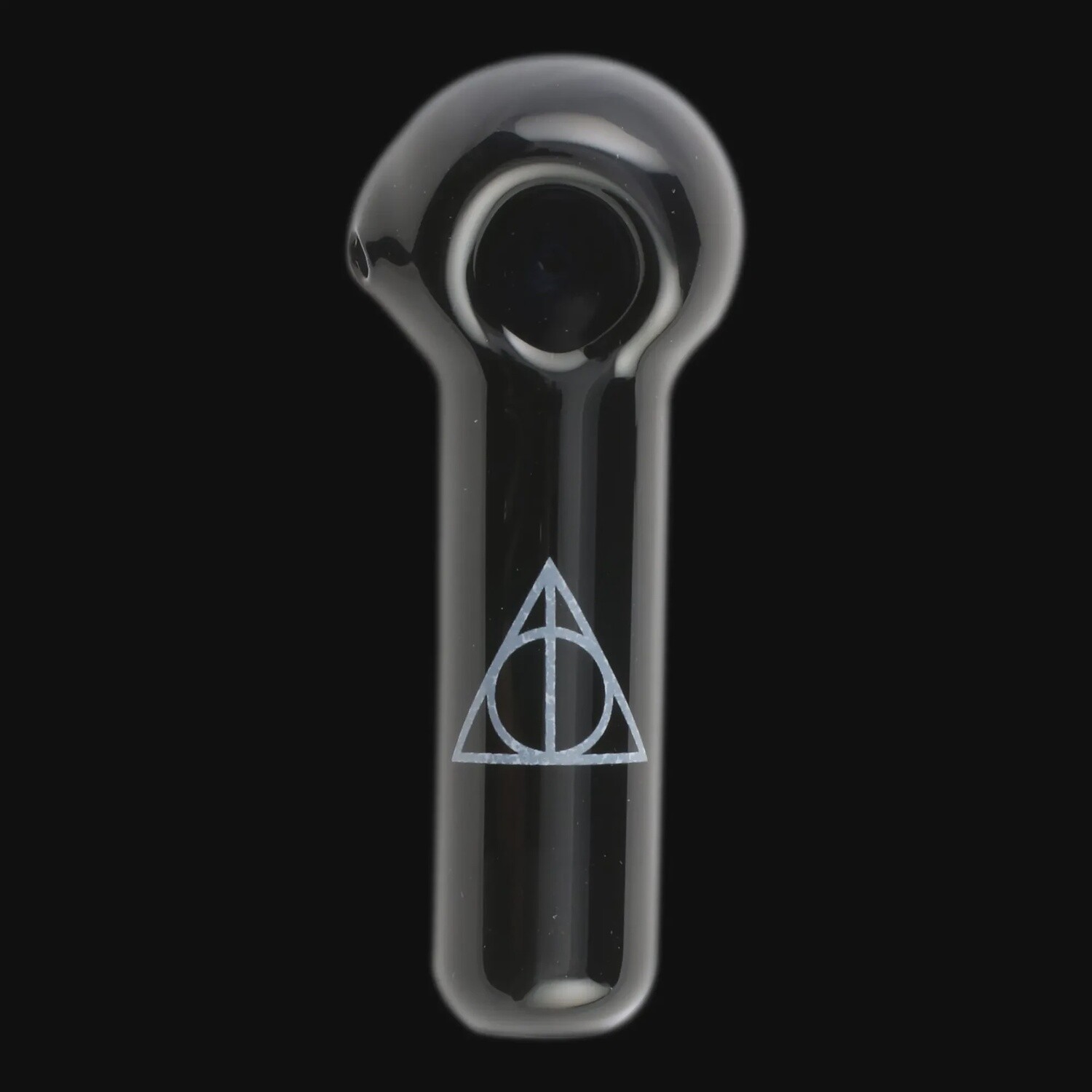 Chameleon Deathly Hallows Glow in the Dark Hand Pipe
