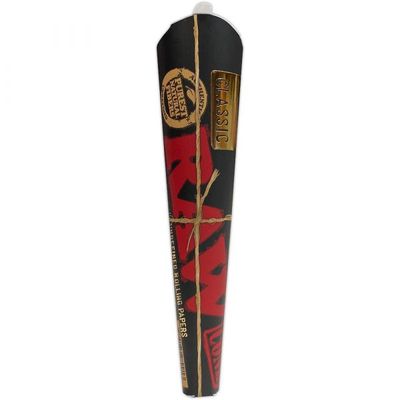 RAW Classic Black Cones 1 1/4 Cones 6ct