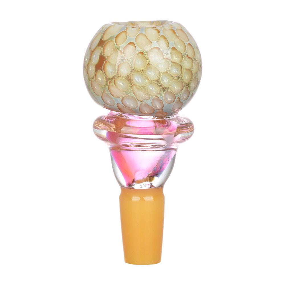 Exotic Fumed Honeycomb Herb Slide 14mm