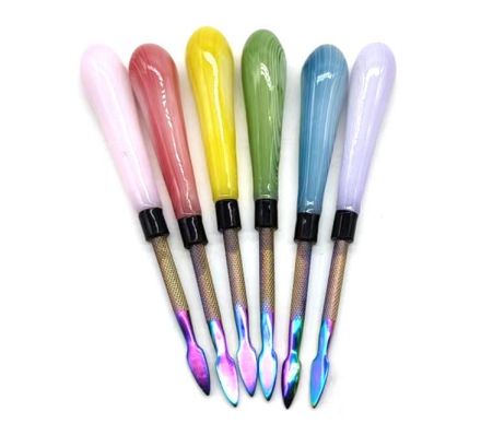Glass Swirl Carnival Dab Tool