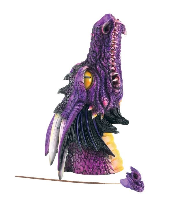 Rising Dragon Head Incense Burner